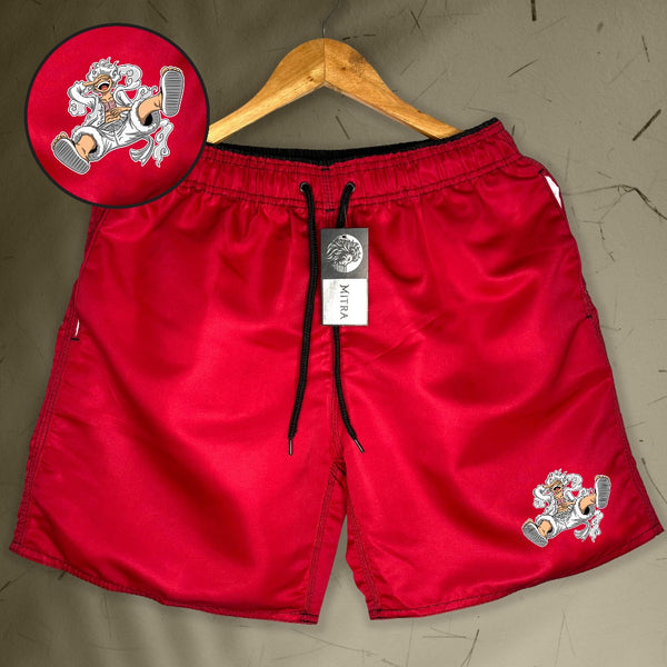 Bermuda Mauricinho Masculina Esportiva - One Piece Luffy 03 - Academia Corrida Skate Basquete Otaku