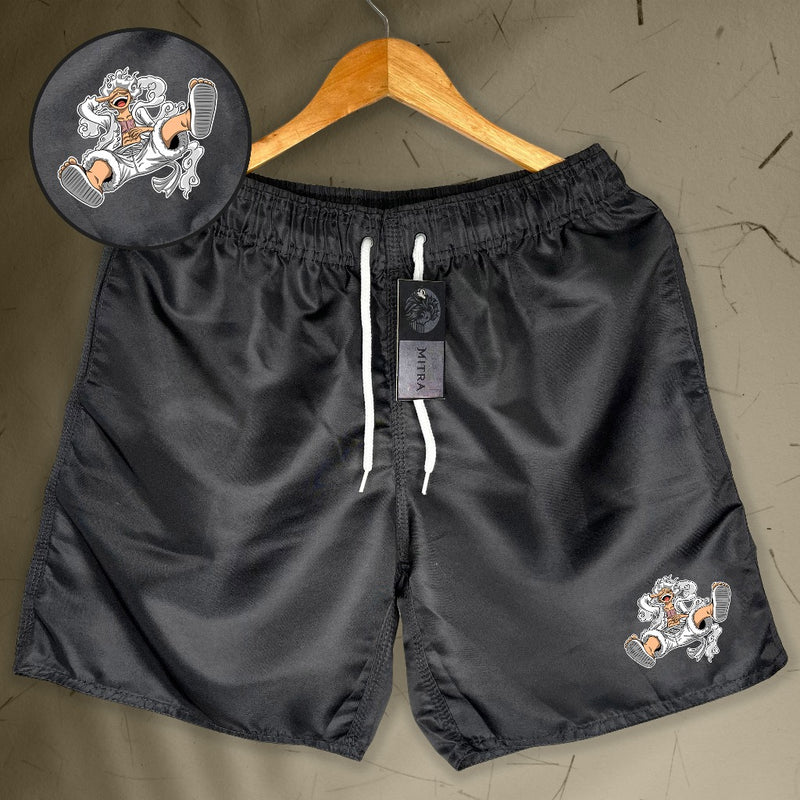Bermuda Mauricinho Masculina Esportiva - One Piece Luffy 03 - Academia Corrida Skate Basquete Otaku