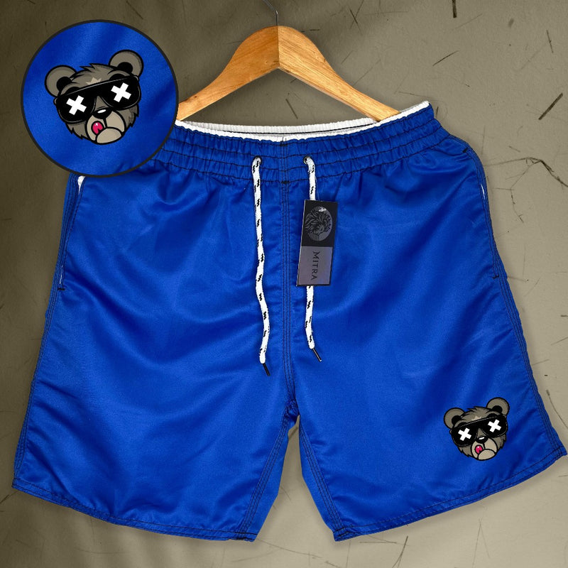 Bermuda Mauricinho Masculina Esportiva - URSO 01 - Academia Corrida Skate Basquete Otaku