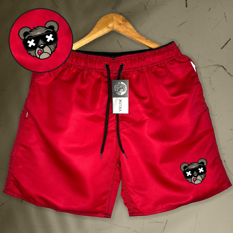 Bermuda Mauricinho Masculina Esportiva - URSO 01 - Academia Corrida Skate Basquete Otaku