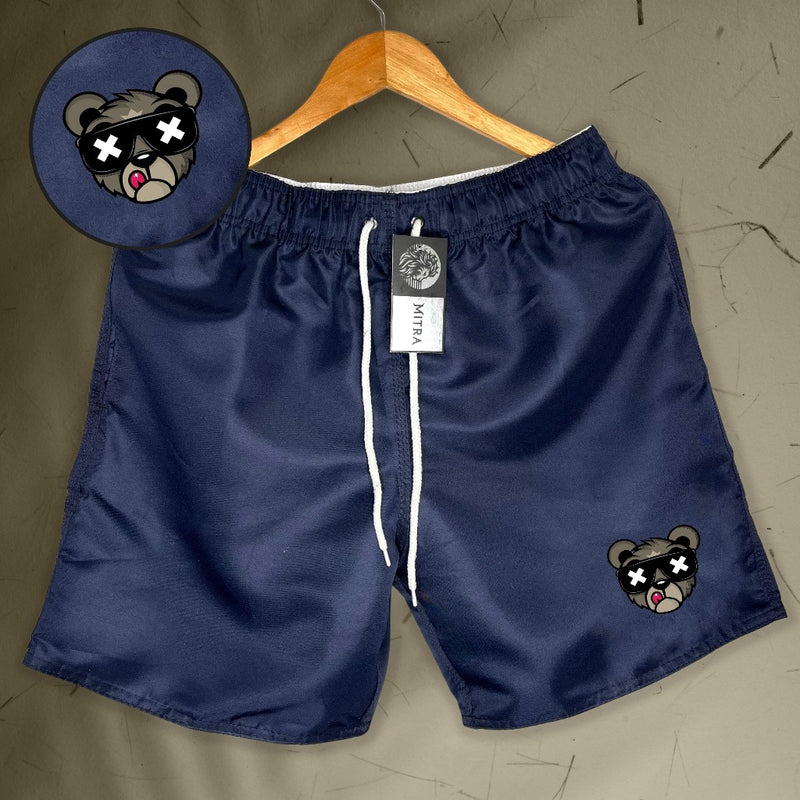 Bermuda Mauricinho Masculina Esportiva - URSO 01 - Academia Corrida Skate Basquete Otaku