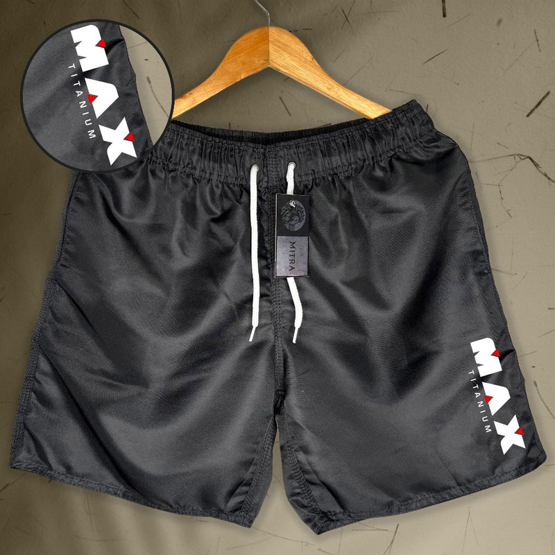 Bermuda Mauricinho Masculina Esportiva - Max Titanium - Academia Corrida Skate Basquete Otaku