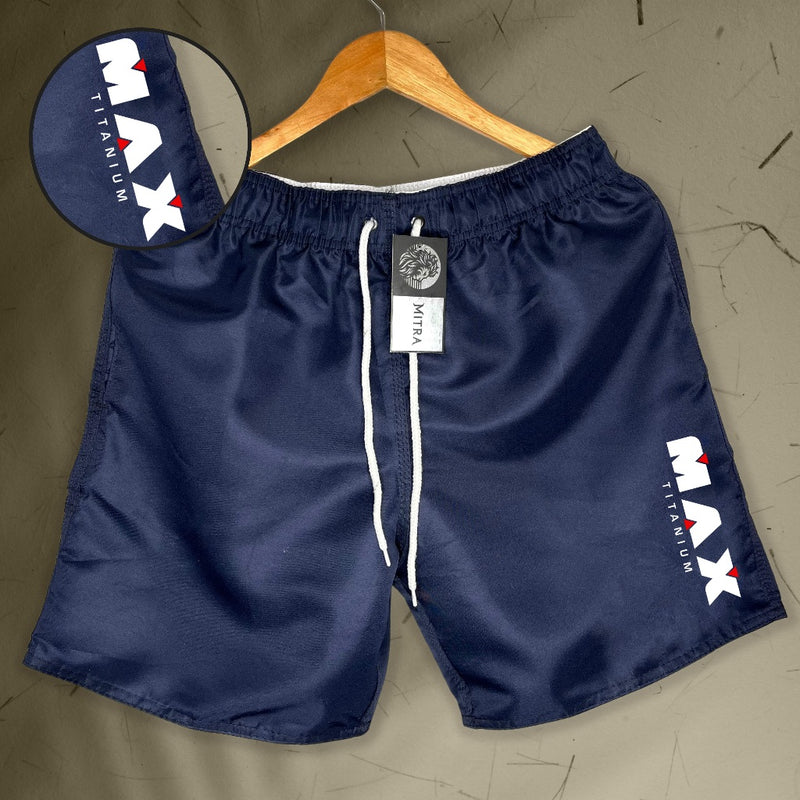 Bermuda Mauricinho Masculina Esportiva - Max Titanium - Academia Corrida Skate Basquete Otaku