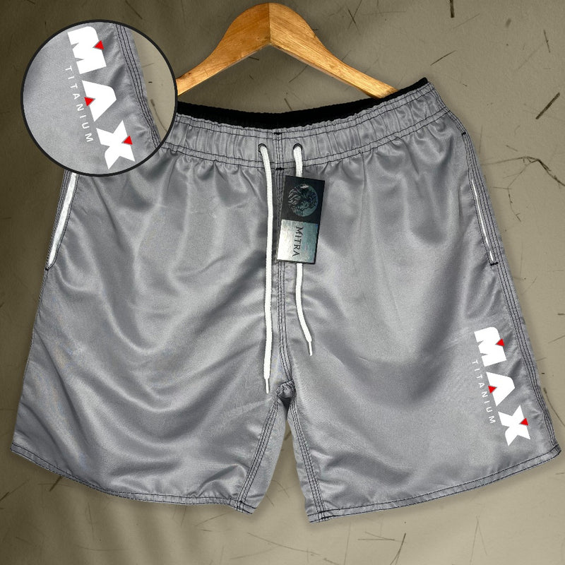 Bermuda Mauricinho Masculina Esportiva - Max Titanium - Academia Corrida Skate Basquete Otaku