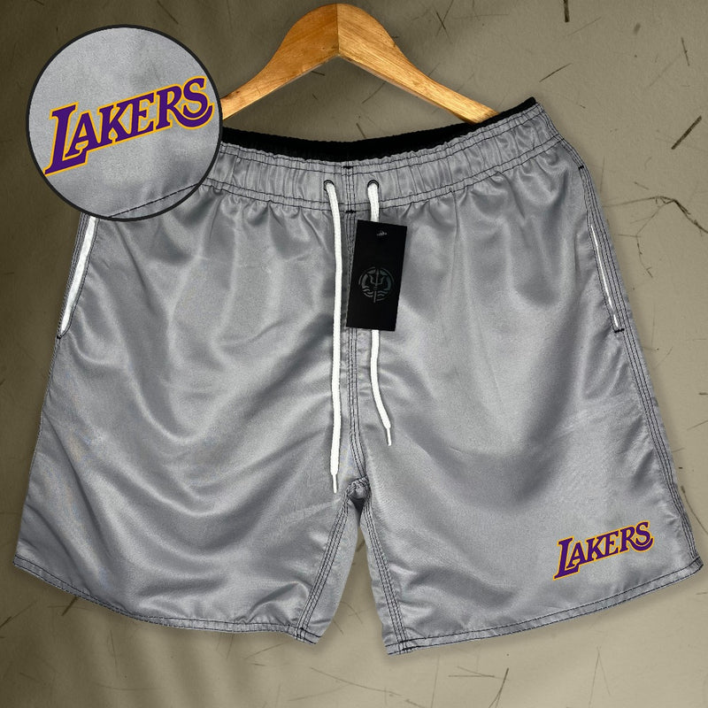 Bermuda Mauricinho Masculina Esportiva - LKRS NOME - Academia Corrida Skate Basquete Otaku