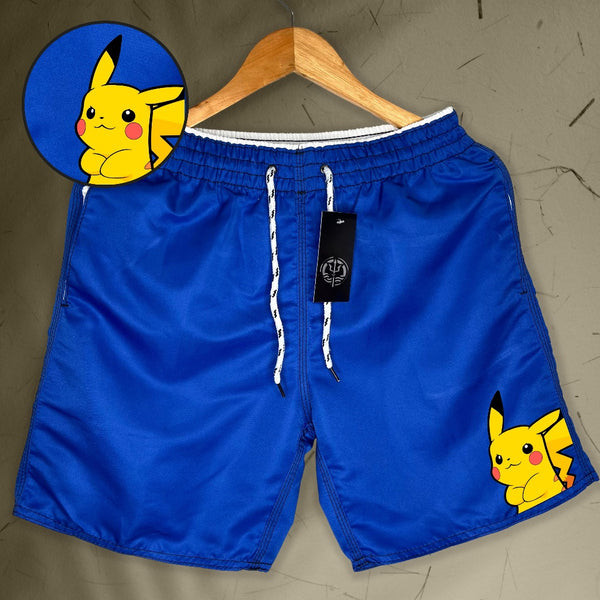 Bermuda Mauricinho Masculina Esportiva - PKC - Academia Corrida Skate Basquete Otaku