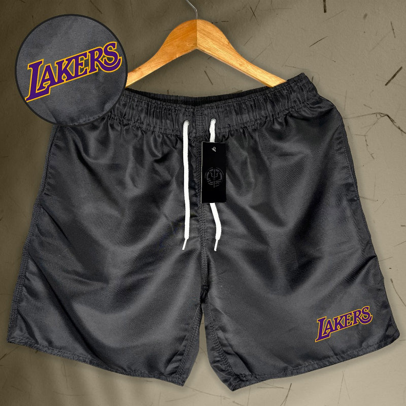 Bermuda Mauricinho Masculina Esportiva - LKRS NOME - Academia Corrida Skate Basquete Otaku