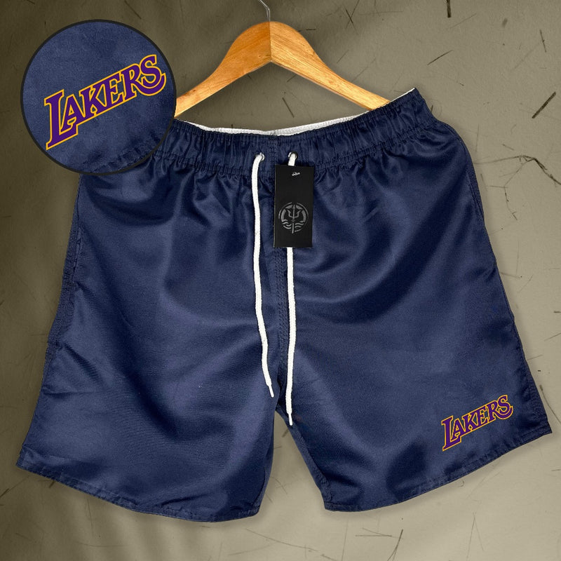 Bermuda Mauricinho Masculina Esportiva - LKRS NOME - Academia Corrida Skate Basquete Otaku