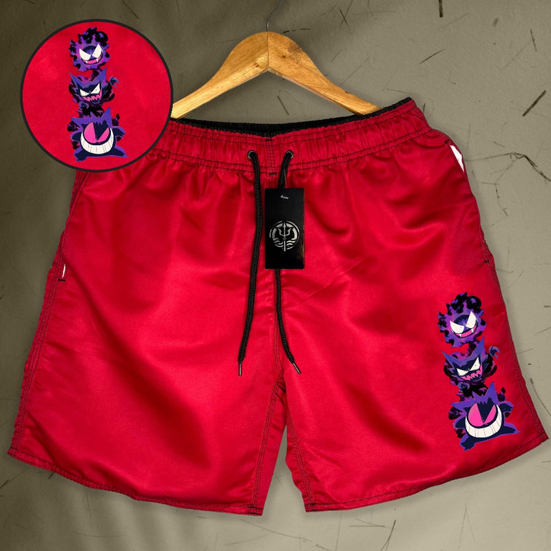 Bermuda Mauricinho Masculina Esportiva - PKM 02 - Academia Corrida Skate Basquete Otaku