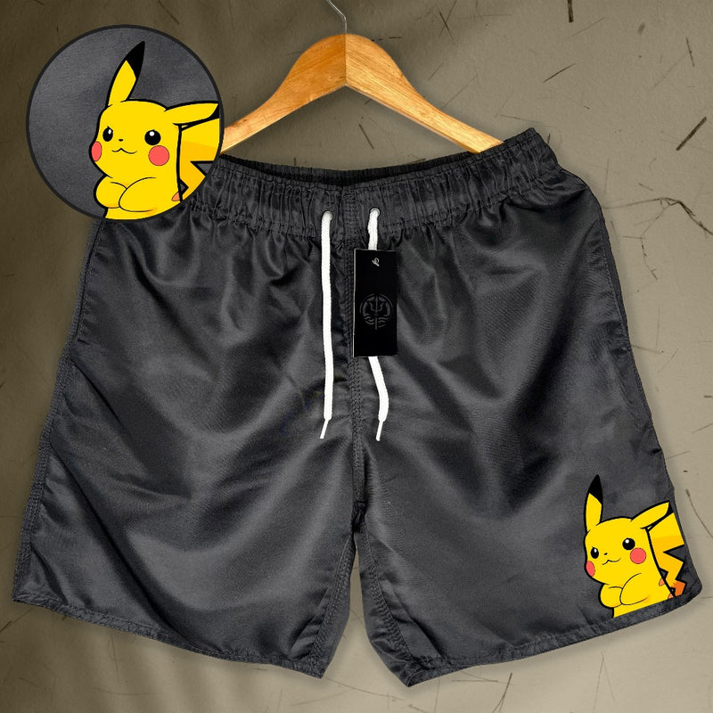 Bermuda Mauricinho Masculina Esportiva - PKC - Academia Corrida Skate Basquete Otaku