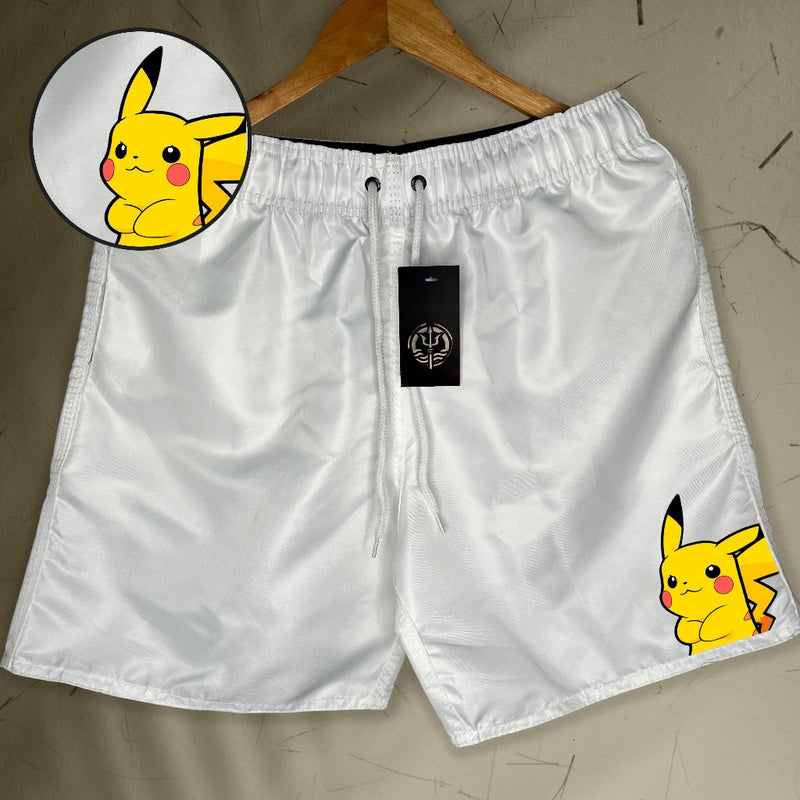 Bermuda Mauricinho Masculina Esportiva - PKC - Academia Corrida Skate Basquete Otaku