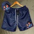 Bermuda Mauricinho Masculina Esportiva - GOKU 02 - Academia Corrida Skate Basquete Otaku