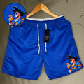 Bermuda Mauricinho Masculina Esportiva - GOKU 02 - Academia Corrida Skate Basquete Otaku