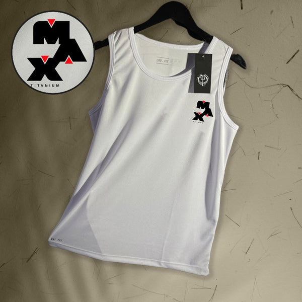 Regata Dry-Fit Masculina - Max Titanium 02 - Academia Corrida Crossfit Skate Basquete