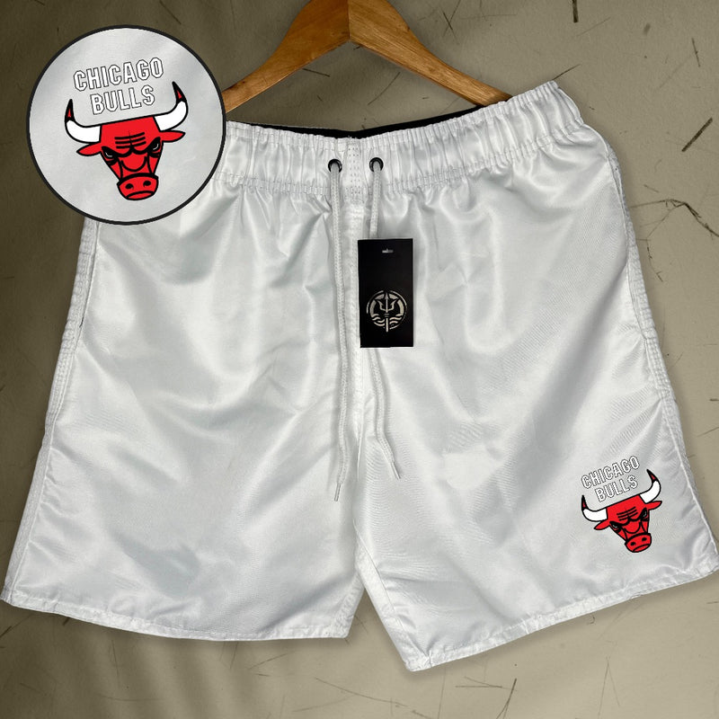 Bermuda Mauricinho Masculina Esportiva - Chicago B - Academia Corrida Skate Basquete Otaku