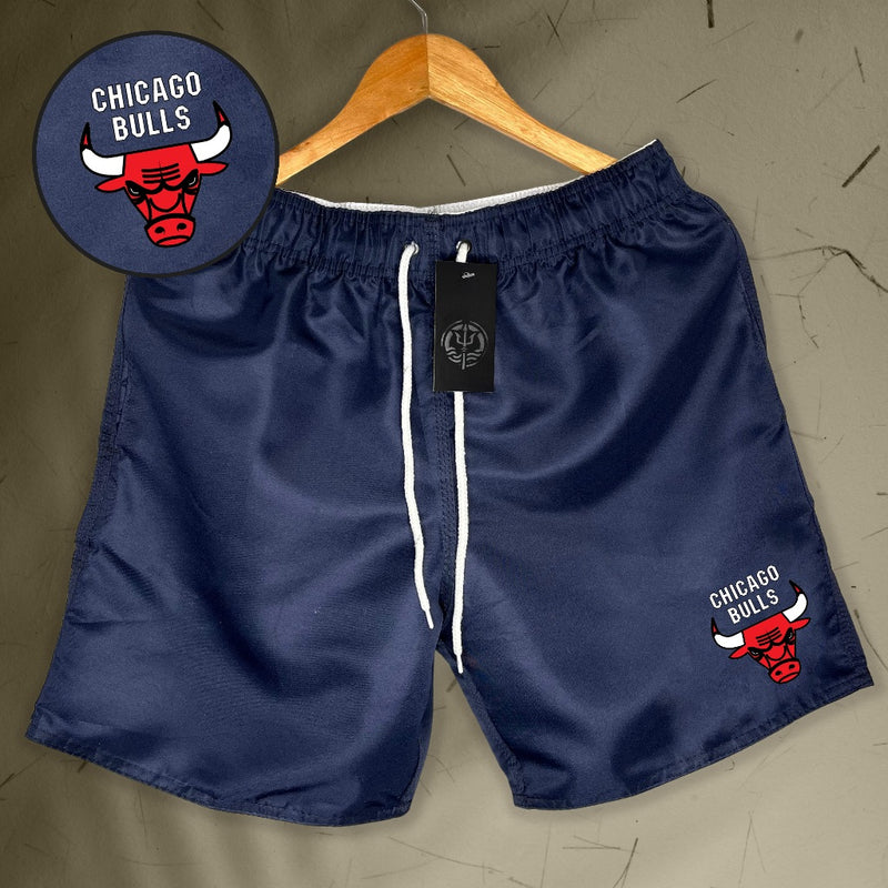 Bermuda Mauricinho Masculina Esportiva - Chicago B - Academia Corrida Skate Basquete Otaku