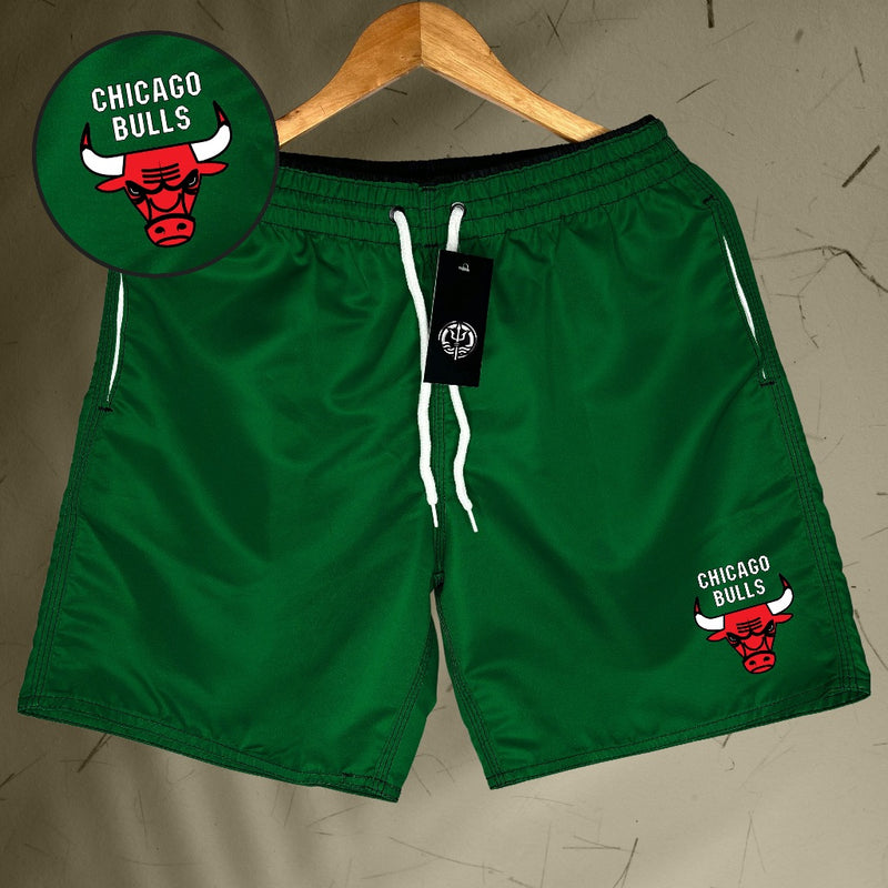 Bermuda Mauricinho Masculina Esportiva - Chicago B - Academia Corrida Skate Basquete Otaku