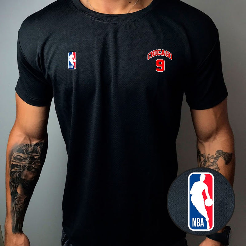 Camisa Dry-Fit Masculina - NB CHC 09 - Academia Corrida Crossfit Skate Basquete