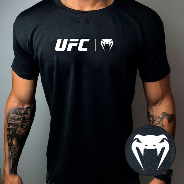 Camisa Dry-Fit Masculina - U.FC 01 - Academia Corrida Crossfit Skate Basquete