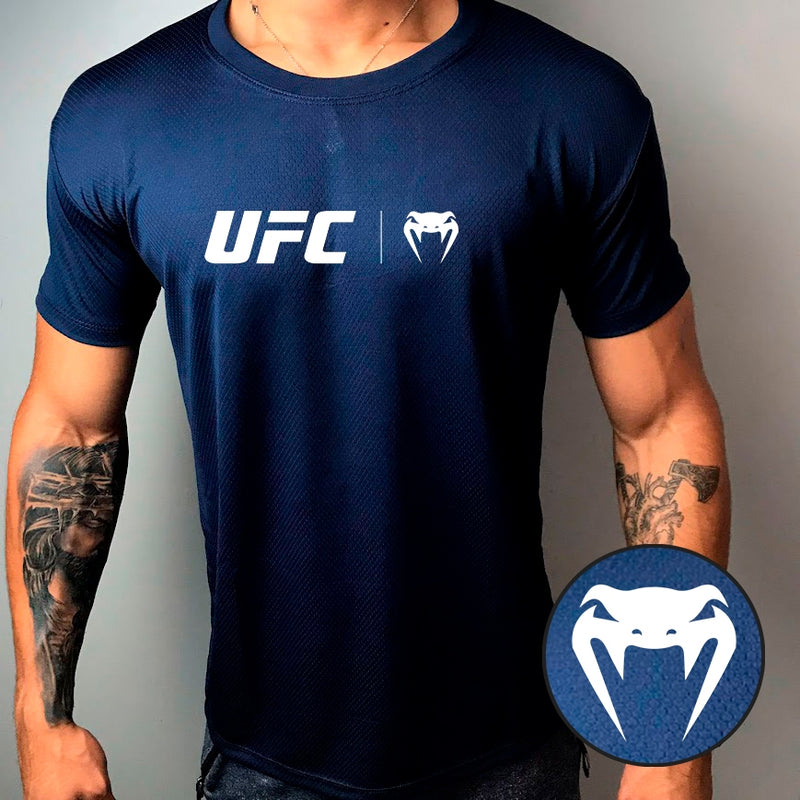Camisa Dry-Fit Masculina - U.FC 01 - Academia Corrida Crossfit Skate Basquete