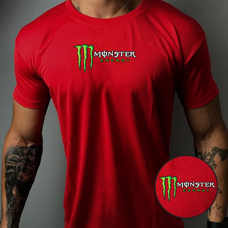 Camisa Dry-Fit Masculina - MNST 01 - Academia Corrida Crossfit Skate Basquete