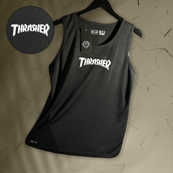 Regata Dry-Fit Masculina - Thrasher 01 - Academia Corrida Crossfit Skate Basquete