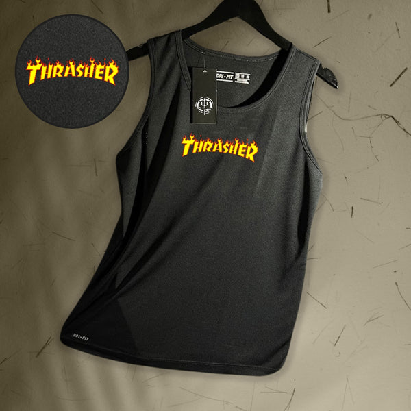 Regata Dry-Fit Masculina - Thrasher 02 - Academia Corrida Crossfit Skate Basquete