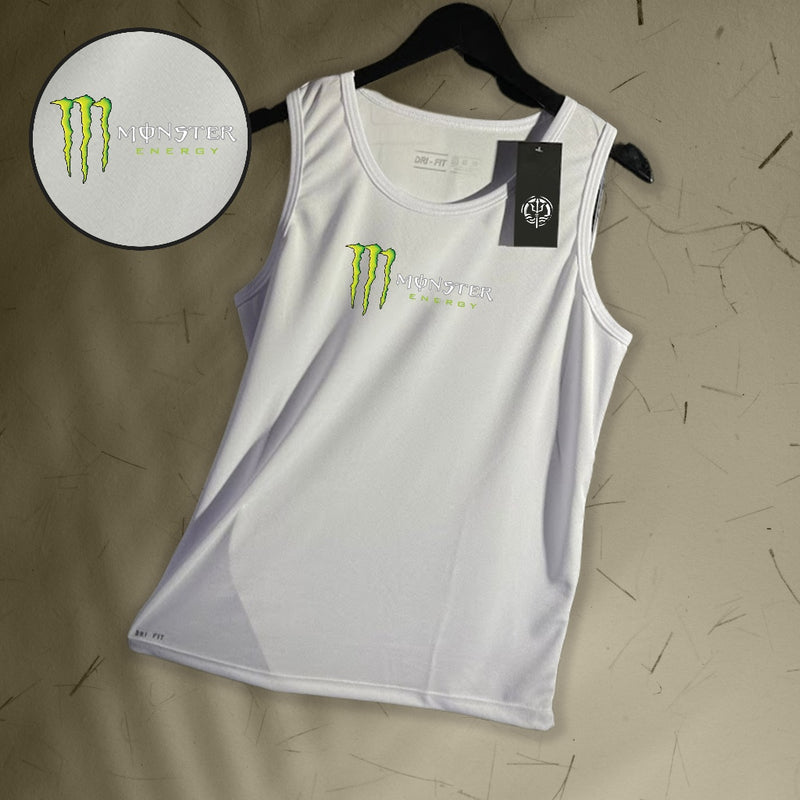 Regata Dry-Fit Masculina - MNSTR01 - Academia Corrida Crossfit Skate Basquete