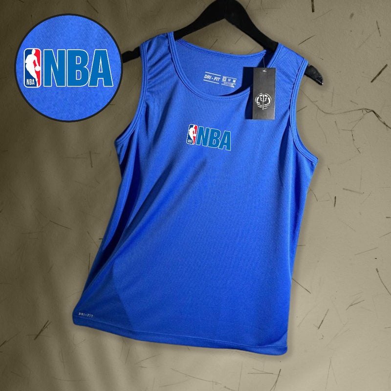 Regata Dry-Fit Masculina - NB NOME - Academia Corrida Crossfit Skate Basquete