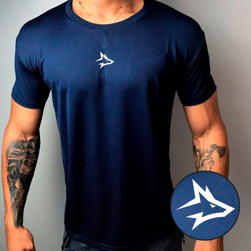 Camisa Dry-Fit Masculina - GYMSHARK 01 - Academia Corrida Crossfit Skate Basquete