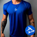 Camisa Dry-Fit Masculina - GYMSHARK 01 - Academia Corrida Crossfit Skate Basquete