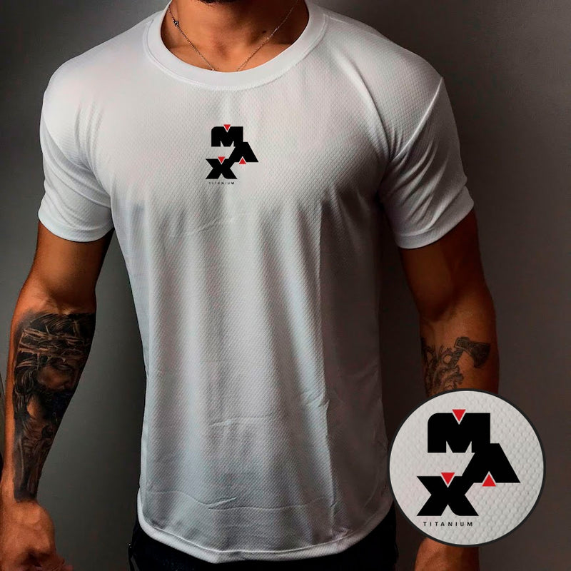 Camisa Dry-Fit Masculina - MAX 02 - Academia Corrida Crossfit Skate Basquete