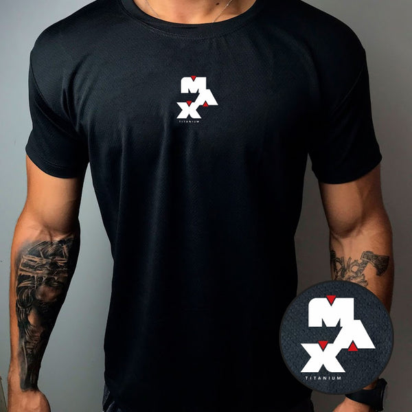 Camisa Dry-Fit Masculina - MAX 02 - Academia Corrida Crossfit Skate Basquete