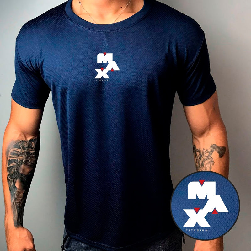 Camisa Dry-Fit Masculina - MAX 02 - Academia Corrida Crossfit Skate Basquete
