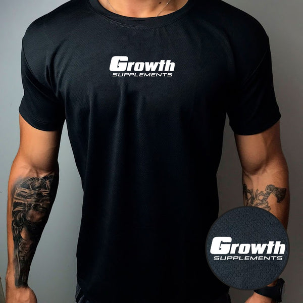 Camisa Dry-Fit Masculina - GROWTH 01 - Academia Corrida Crossfit Skate Basquete