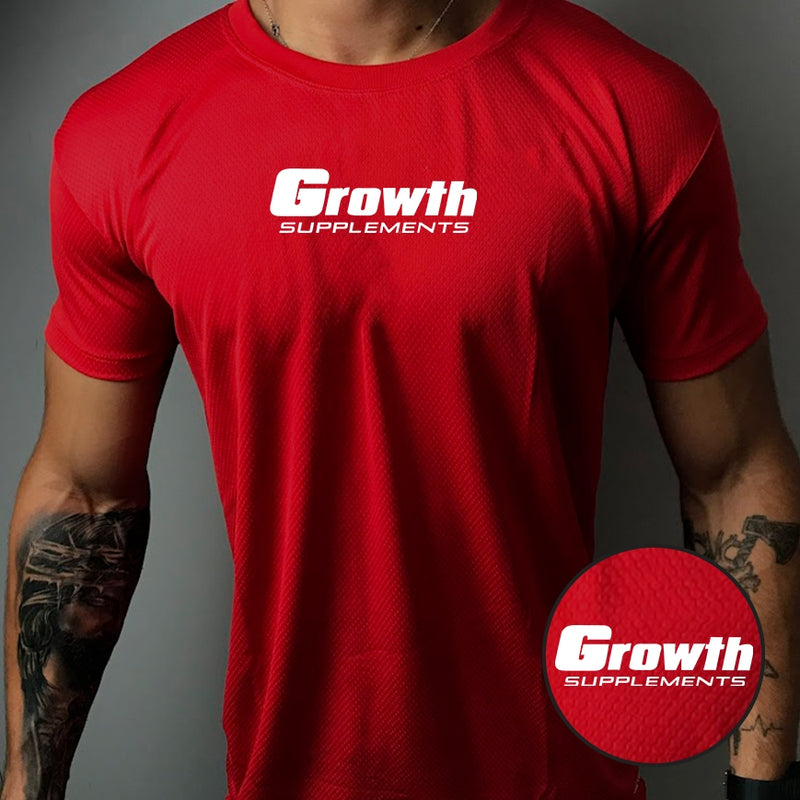 Camisa Dry-Fit Masculina - GROWTH 01 - Academia Corrida Crossfit Skate Basquete
