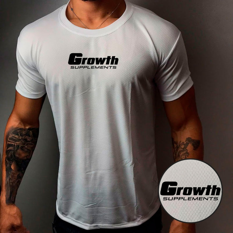 Camisa Dry-Fit Masculina - GROWTH 01 - Academia Corrida Crossfit Skate Basquete