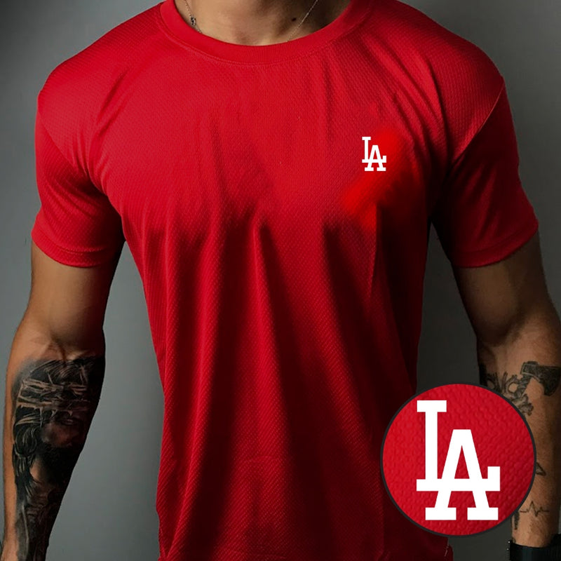 Camisa Dry-Fit Masculina - LA01 - Academia Corrida Crossfit Skate Basquete