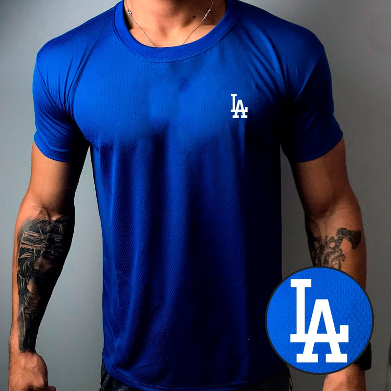 Camisa Dry-Fit Masculina - LA01 - Academia Corrida Crossfit Skate Basquete