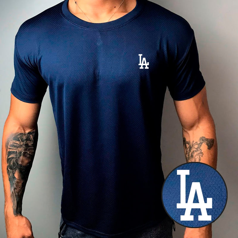 Camisa Dry-Fit Masculina - LA01 - Academia Corrida Crossfit Skate Basquete