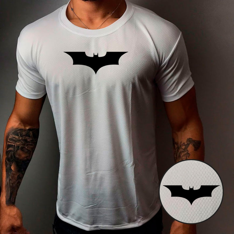 Camisa Dry-Fit Masculina - BATMAN 01 - Academia Corrida Crossfit Skate Basquete