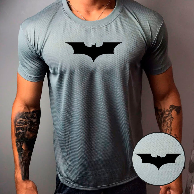 Camisa Dry-Fit Masculina - BATMAN 01 - Academia Corrida Crossfit Skate Basquete