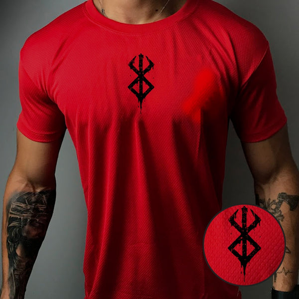 Camisa Dry-Fit Masculina - BERSERK 01 - Academia Corrida Crossfit Skate Basquete