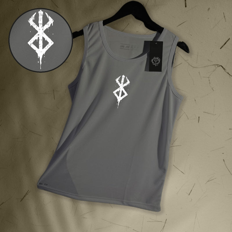 Regata Dry-Fit Masculina - Berserk 01 - Academia Corrida Crossfit Skate Basquete