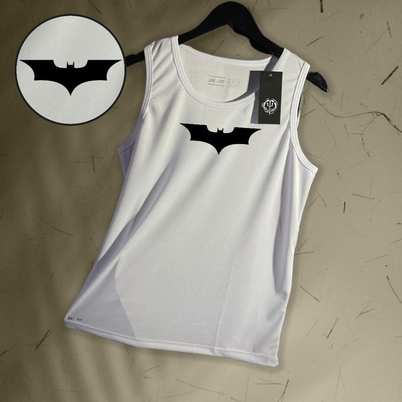 Regata Dry-Fit Masculina - Batman 01 - Academia Corrida Crossfit Skate Basquete
