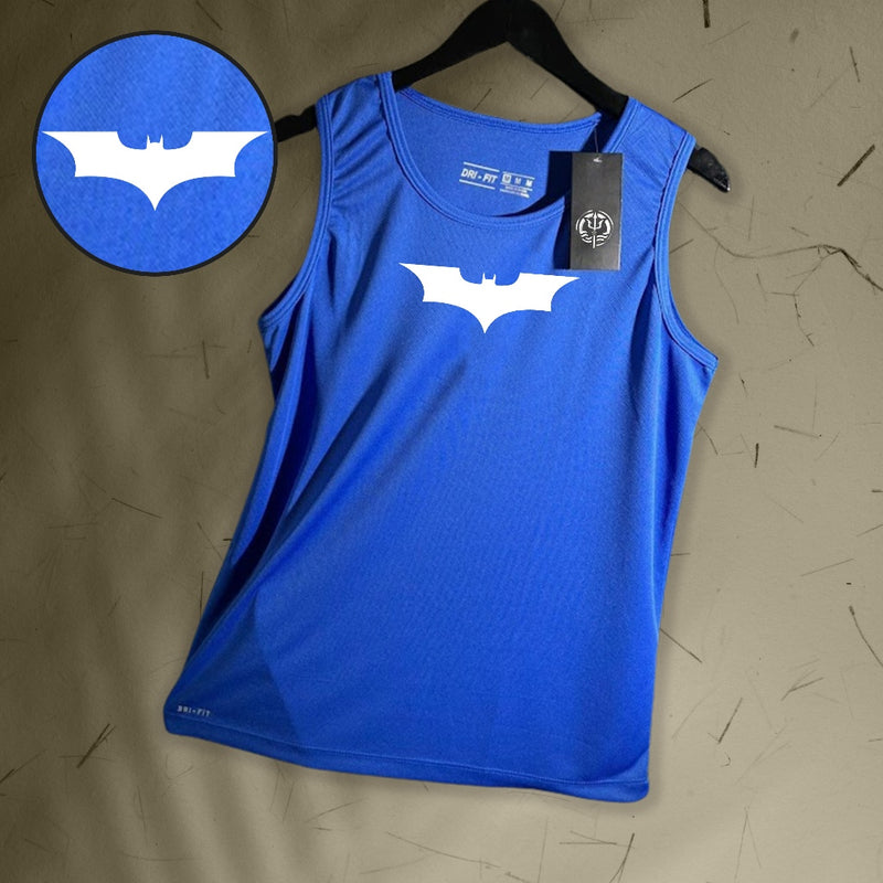 Regata Dry-Fit Masculina - Batman 01 - Academia Corrida Crossfit Skate Basquete