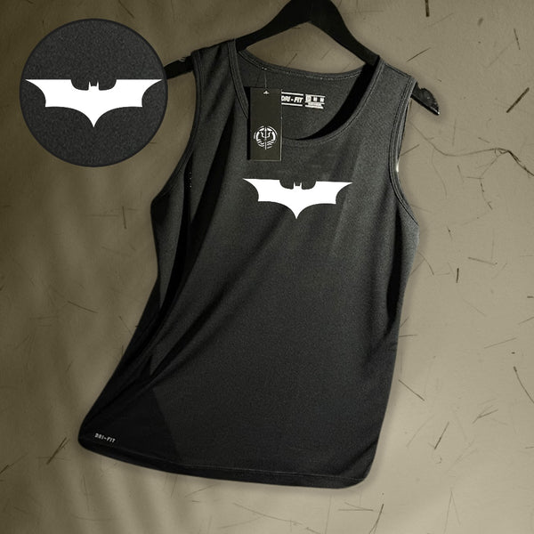 Regata Dry-Fit Masculina - Batman 01 - Academia Corrida Crossfit Skate Basquete
